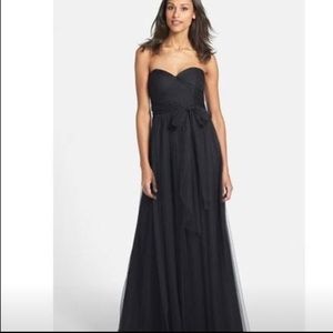 Jenny Yoo Black Formal Dress Gown